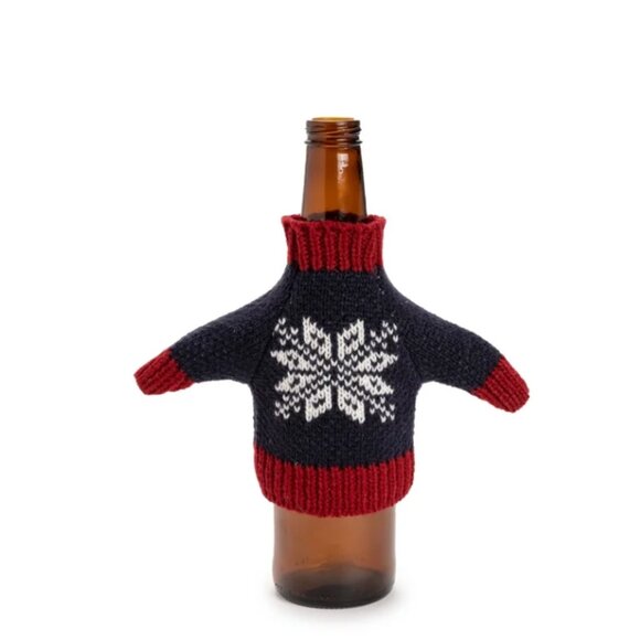 MUK LUKS Men's Rib Knit Scuff Slipper with Matching Bottle Sweater NWT - Picture 6 of 8